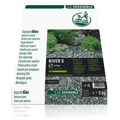 Pietris pentru acvariu Dennerle Natural Gravel Plantahunter River S